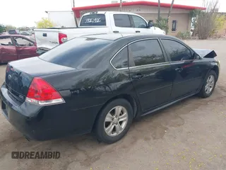 2013 Chevrolet Impala LS with VIN 2G1WF5E39D1109102, listed as a IAAI auction lot 42010215 with 108,480 mi miles and . Bid and sale history available at DreamBid. Image 4.