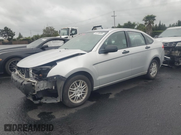 2010 Ford Focus SE with VIN 1FAHP3FN6AW133885, listed as a Copart auction lot 53735205 with 105,849 mi miles and Salvage Title. Bid and sale history available at DreamBid. Image 1.