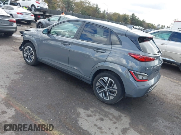 2023 Hyundai Kona SEL with VIN KM8K33AG8PU176452, listed as a IAAI auction lot 41429393 with 22,712 mi miles and . Bid and sale history available at carsss.com. Image 3.