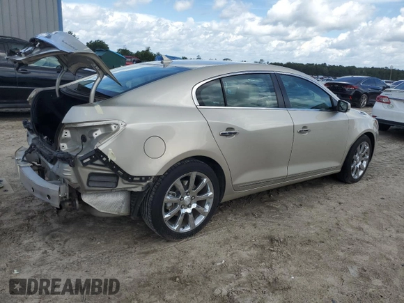 2014 Buick LaCrosse Premium I with VIN 1G4GD5G38EF277009, listed as a Copart auction lot 61078405 with 33,650 mi miles and Salvage title. Bid and sale history available at DreamBid. Image 3.