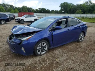 2017 Toyota Prius Two with VIN JTDKARFU7H3531436, listed as a Copart auction lot 59513775 with Not provided miles and Salvage title. Bid and sale history available at DreamBid. Image 1.