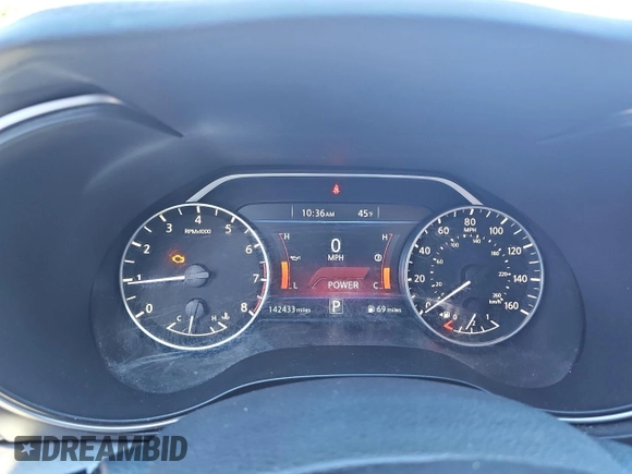 2018 Nissan Maxima SV with VIN 1N4AA6AP2JC371232, listed as a Copart auction lot 80449414 with 142,433 mi miles and Clean title. Bid and sale history available at DreamBid. Image 8.