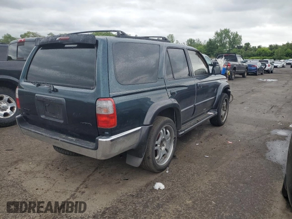 1998 Toyota 4Runner Limited with VIN JT3HN87R2W9015678, listed as a Copart auction lot 58042485 with 274,850 mi miles and Non repairable. Bid and sale history available at DreamBid. Image 3.