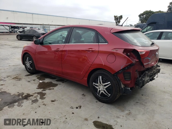 2016 Hyundai Elantra GT with VIN KMHD35LH0GU252885, listed as a Copart auction lot 62532064 with 84,976 mi miles and Salvage Title. Bid and sale history available at carsss.com. Image 2.