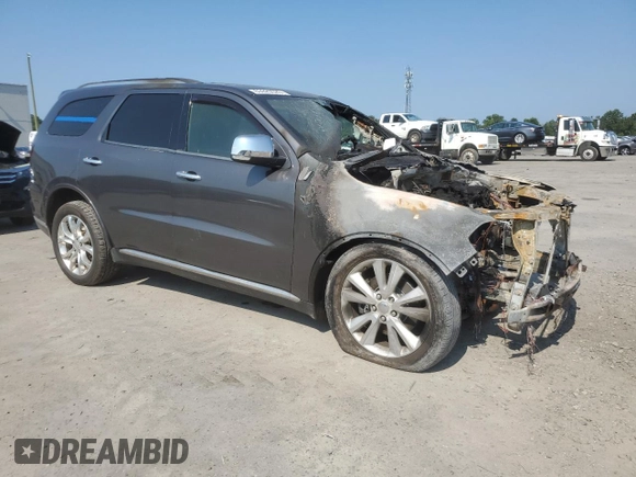 2018 Dodge Durango Citadel with VIN 1C4RDJEG7JC213633, listed as a Copart auction lot 63925525 with Not provided miles and Salvage title. Bid and sale history available at DreamBid. Image 4.