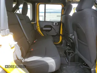 2020 Jeep Wrangler Unlimited Sport with VIN 1C4HJXDM2LW289101, listed as a Copart auction lot 48896365 with 52,536 mi miles and Salvage title. Bid and sale history available at DreamBid. Image 11.