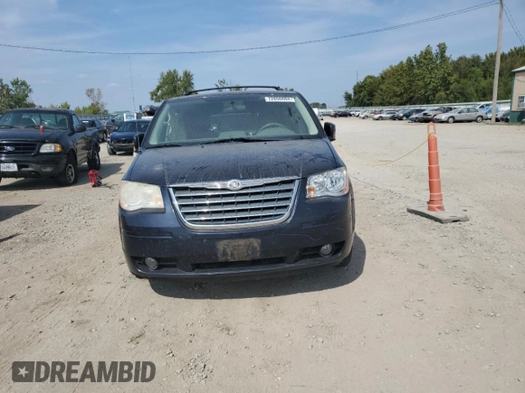 2010 Chrysler Town & Country Touring with VIN 2A4RR5DX4AR345325, listed as a Copart auction lot 47212185 with 162,402 mi miles and Non Repairable. Bid and sale history available at DreamBid. Image 5.