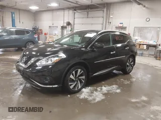 2017 Nissan Murano SL with VIN 5N1AZ2MHXHN106410, listed as a IAAI auction lot 41882207 with 152,876 mi miles and . Bid and sale history available at carsss.com. Image 18.