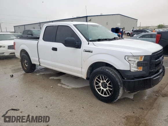 2017 Ford F-150 XL with VIN 1FTEX1C84HKE38481, listed as a Copart auction lot 51749035 with 144,652 mi miles and Clean Title. Bid and sale history available at carsss.com. Image 4.