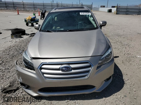 2017 Subaru Legacy Limited with VIN 4S3BNAN64H3021599, listed as a Copart auction lot 61872545 with 43,203 mi miles and Salvage title. Bid and sale history available at DreamBid. Image 5.