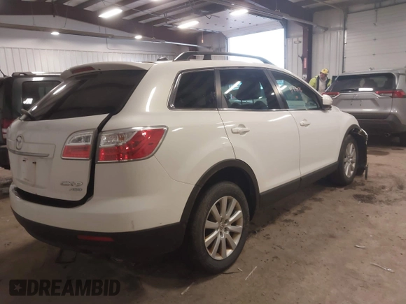 2010 Mazda CX-9 Grand Touring with VIN JM3TB3MV5A0224159, listed as a IAAI auction lot 41729076 with 164,712 mi miles. Bid and sale history available at carsss.com. Image 4.