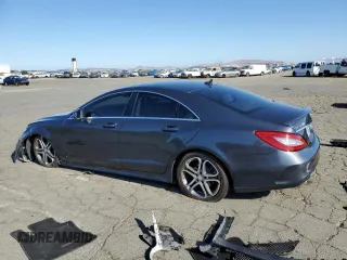 2015 Mercedes-Benz CLS-Class CLS 400 with VIN WDDLJ6HB9FA134596, listed as a Copart auction lot 69209994 with 77,209 mi miles and Salvage Title. Bid and sale history available at carsss.com. Image 2.