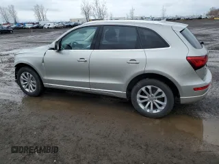 2014 Audi Q5 Premium Plus with VIN WA1VFCFP6EA062623, listed as a Copart auction lot 55485885 with 95,202 mi miles and Salvage title. Bid and sale history available at DreamBid. Image 2.