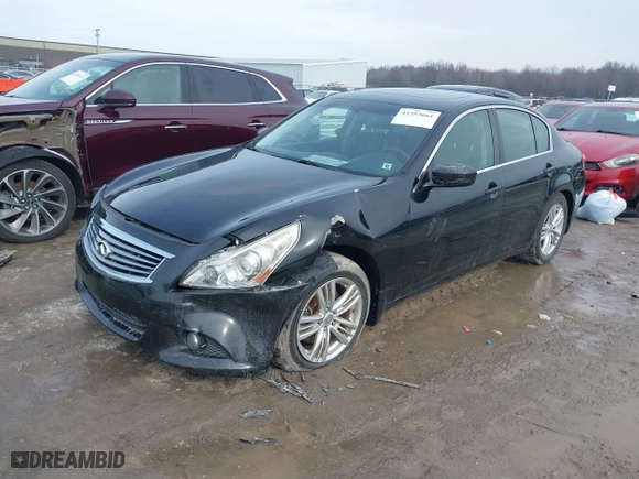 2010 Infiniti G37 Sedan x with VIN JN1CV6AR6AM253691, listed as a IAAI auction lot 41553661 with 96,439 mi miles. Bid and sale history available at carsss.com. Image 17.