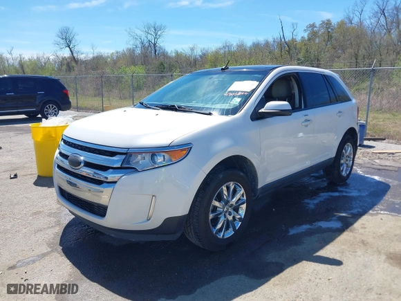 2014 Ford Edge SEL with VIN 2FMDK4JC4EBA01147, listed as a IAAI auction lot 41805050 with 138,418 mi miles. Bid and sale history available at carsss.com. Image 17.
