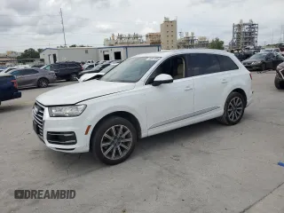 2019 Audi Q7 Premium Plus z VIN WA1LAAF76KD048936, wystawiony jako Copart lot #55641055 z przebiegiem 55 456 mil mil oraz Szkody całkowita. Historia ofert i sprzedaży dostępna na DreamBid. Obrazek 1.