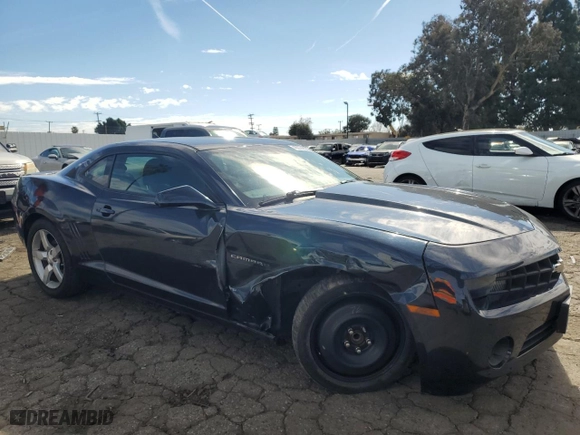 2013 Chevrolet Camaro LS with VIN 2G1FA1E32D9169408, listed as a Copart auction lot 46074195 with 121,410 mi miles and Salvage Title. Bid and sale history available at carsss.com. Image 4.