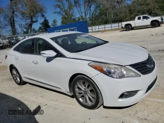2014 Hyundai Azera with VIN KMHFG4JG1EA385784, listed as a Copart auction lot 49060695 with 168,953 mi miles and Salvage title. Bid and sale history available at DreamBid. Image 4.