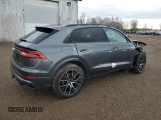2019 Audi Q8 Prestige with VIN WA1FVAF10KD040943, listed as a Copart auction lot 54620815 with 80,399 mi miles and Clean title. Bid and sale history available at DreamBid. Image 3.