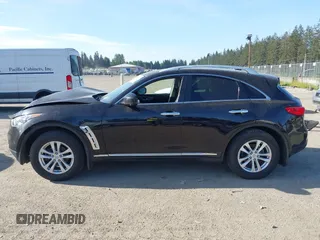 2013 Infiniti FX with VIN JN8CS1MW1DM171158, listed as a IAAI auction lot 42234300 with 142,710 mi miles and . Bid and sale history available at DreamBid. Image 14.