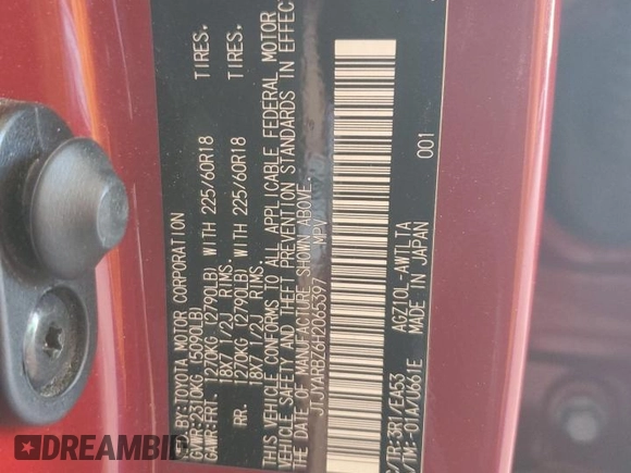 2017 Lexus NX 200t with VIN JTJYARBZ6H2065397, listed as a Copart auction lot 61388325 with 97,886 mi miles and Salvage title. Bid and sale history available at DreamBid. Image 12.