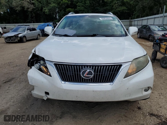 2011 Lexus RX 350 with VIN 2T2ZK1BA8BC059105, listed as a Copart auction lot 60854855 with 181,391 mi miles and Salvage title. Bid and sale history available at DreamBid. Image 5.