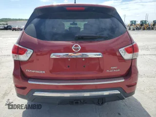 2014 Nissan Pathfinder Platinum with VIN 5N1AR2MM1EC688417, listed as a Copart auction lot 66330205 with 248,615 mi miles and Clean title. Bid and sale history available at DreamBid. Image 6.