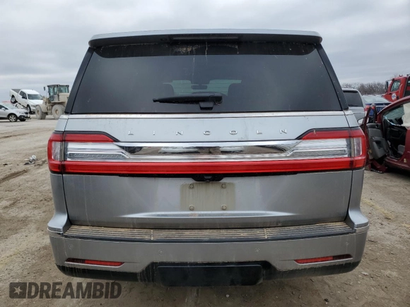 2020 Lincoln Navigator with VIN 5LMJJ2NT0LEL09760, listed as a Copart auction lot 86628254 with 118,733 mi miles and Salvage title. Bid and sale history available at DreamBid. Image 6.