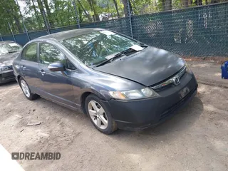2007 Honda Civic with VIN JHMFA36247S003224, listed as a IAAI auction lot 42811235 with 173,239 mi miles and . Bid and sale history available at DreamBid. Image 1.