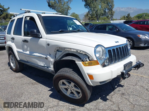 2006 Jeep Liberty Limited z VIN 1J4GL58K56W183758, wystawiony jako IAAI lot #42690220 z przebiegiem 76 067 mil mil oraz . Historia ofert i sprzedaży dostępna na DreamBid. Obrazek 1.