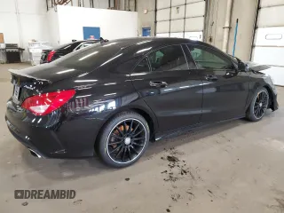 2016 Mercedes-Benz CLA with VIN WDDSJ4GB7GN356016, listed as a Copart auction lot 61952503 with 43,788 mi miles. Bid and sale history available at carsss.com. Image 3.