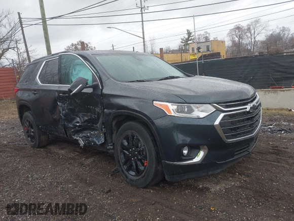 2021 Chevrolet Traverse LT Cloth z VIN 1GNERGKW9MJ234571, wystawiony jako IAAI lot #41844031 z przebiegiem 58 785 mil mil oraz . Historia ofert i sprzedaży dostępna na DreamBid. Obrazek 1.