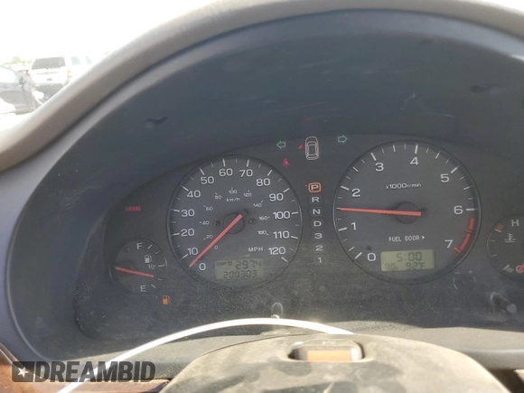2001 Subaru Legacy Outback z VIN 4S3BH665317608689, wystawiony jako Copart lot #60046205 z przebiegiem 200 303 mil mil oraz Szkoda całkowita • Salvage title. Historia ofert i sprzedaży dostępna na DreamBid. Obrazek 9.