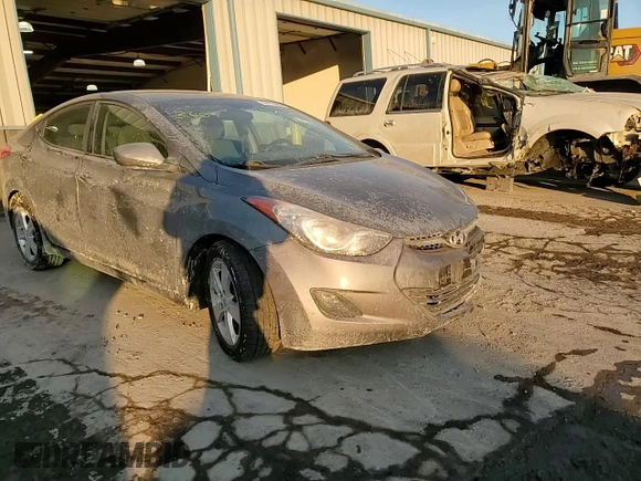 2013 Hyundai Elantra GLS z VIN 5NPDH4AE8DH373470, wystawiony jako Copart lot #42613285 z przebiegiem 208 511 mil mil oraz Szkoda całkowita • Salvage title. Historia ofert i sprzedaży dostępna na DreamBid. Obrazek 11.