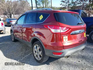 2015 Ford Escape Titanium with VIN 1FMCU0J92FUB55712, listed as a IAAI auction lot 41627867 with 156,438 mi miles. Bid and sale history available at carsss.com. Image 3.