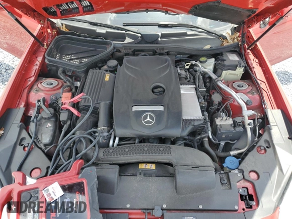 2016 Mercedes-Benz SLK 300 with VIN WDDPK3JA8GF115508, listed as a Copart auction lot 54140375 with 48,929 mi miles and Salvage title. Bid and sale history available at DreamBid. Image 11.