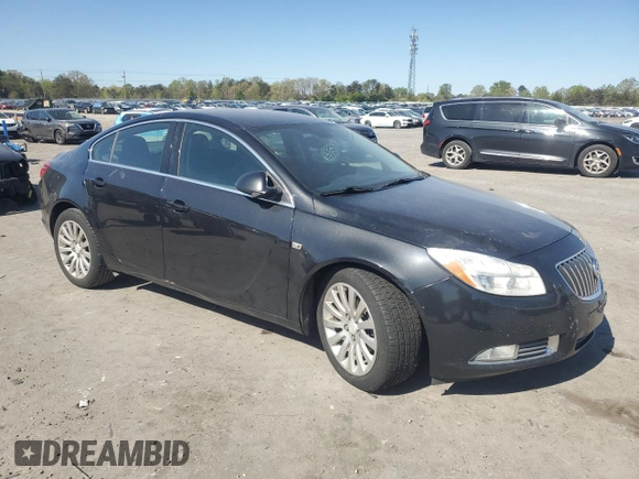 2011 Buick Regal CXL RL3 with VIN W04GR5EC2B1044335, listed as a Copart auction lot 53631615 with 152,275 mi miles and Clean Title. Bid and sale history available at carsss.com. Image 4.