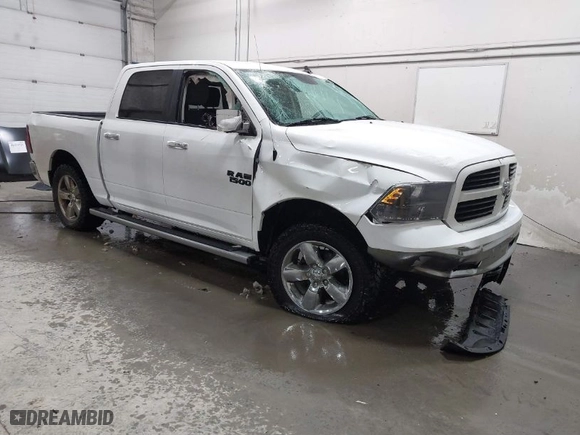 2017 Ram 1500 Big Horn with VIN 3C6RR7LT0HG689256, listed as a IAAI auction lot 41489973 with 108,183 mi miles. Bid and sale history available at carsss.com. Image 1.