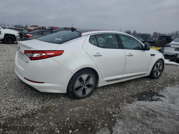 2012 Kia Optima Hybrid with VIN KNAGM4AD1C5015140, listed as a Copart auction lot 83005014 with 0 mi miles and Clean Title. Bid and sale history available at carsss.com. Image 3.