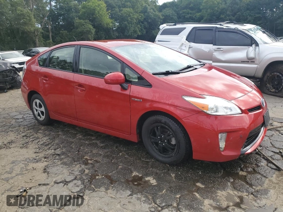 2013 Toyota Prius One with VIN JTDKN3DU6D5593347, listed as a Copart auction lot 67456664 with 89,939 mi miles and Clean Title. Bid and sale history available at carsss.com. Image 4.