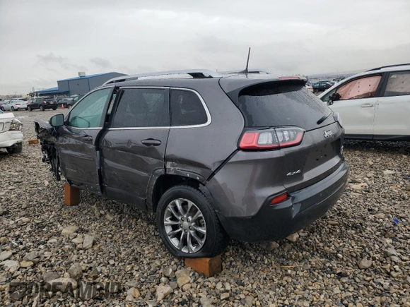 2019 Jeep Cherokee Latitude Plus with VIN 1C4PJMLB7KD442298, listed as a Copart auction lot 86819504 with 62,525 mi miles and Salvage title. Bid and sale history available at DreamBid. Image 2.