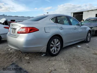 2011 Infiniti M37 with VIN JN1BY1AP4BM323744, listed as a Copart auction lot 76734504 with 211,140 mi miles and Non Repairable. Bid and sale history available at carsss.com. Image 3.