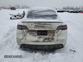 2022 Tesla Model Y Performance with VIN 7SAYGDEF4NF378191, listed as a Copart auction lot 42691915 with Not Provided miles and Salvage Title. Bid and sale history available at DreamBid. Image 6.