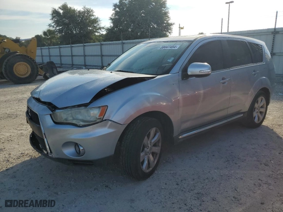 2010 Mitsubishi Outlander GT with VIN JA4JT5AX3AZ003941, listed as a Copart auction lot 59447484 with 148,509 mi miles and Salvage Title. Bid and sale history available at carsss.com. Image 1.