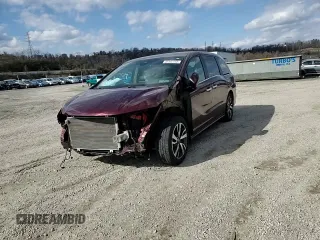 2021 Honda Odyssey Touring with VIN 5FNRL6H89MB003336, listed as a Copart auction lot 50392735 with 68,390 mi miles and Salvage Title. Bid and sale history available at carsss.com. Image 15.