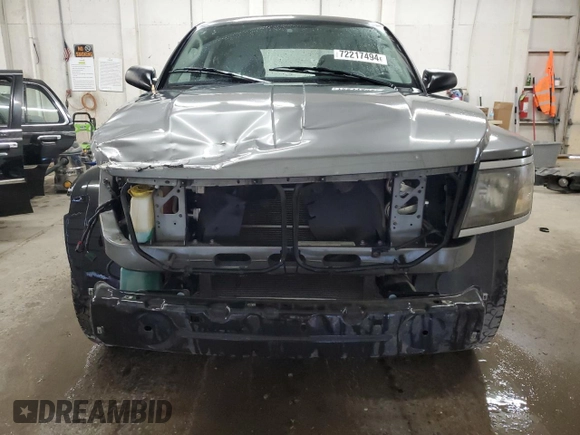 2011 Ram Dakota Big Horn with VIN 1D7RW3GK2BS650993, listed as a Copart auction lot 72217494 with 92,507 mi miles and Salvage Title. Bid and sale history available at carsss.com. Image 5.