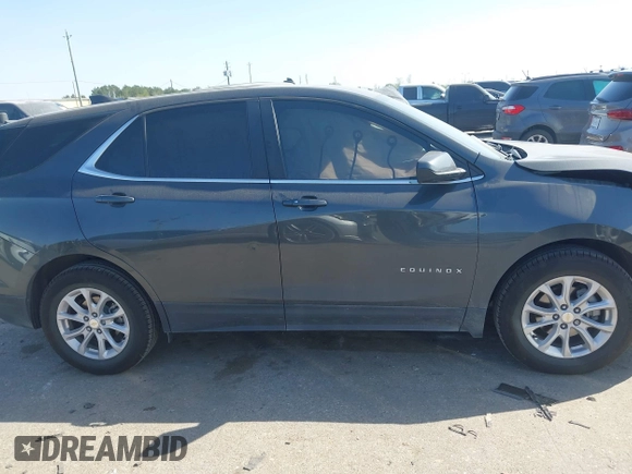 2021 Chevrolet Equinox LT with VIN 3GNAXKEV0ML378657, listed as a IAAI auction lot 41859327 with 51,550 mi miles and . Bid and sale history available at DreamBid. Image 13.