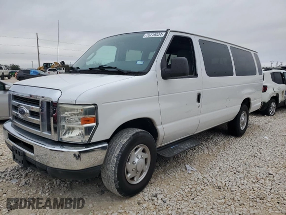 2013 Ford Econoline Passenger XL with VIN 1FBSS3BL8DDA56153, listed as a Copart auction lot 79716234 with Not Provided miles and Salvage Title. Bid and sale history available at DreamBid. Image 1.