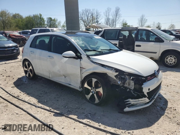 2017 Volkswagen GTI S с VIN 3VW547AU9HM012934, выставлен на аукционе Copart как лот 56158655 с пробегом 33 399 миль миль и Чистый • Clean title. История ставок и продаж доступна на DreamBid. Изображение 4.