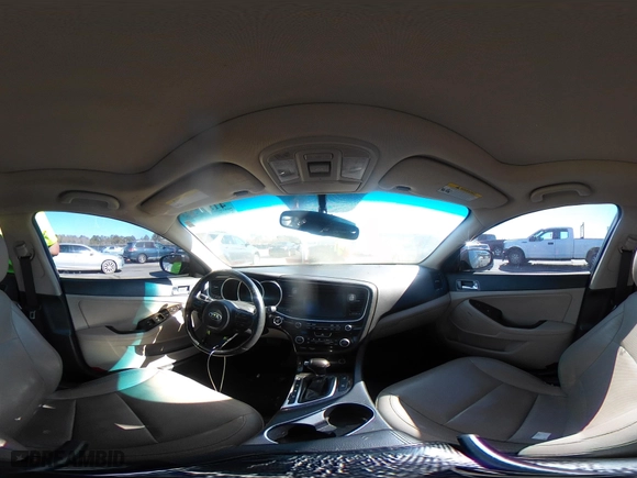 2015 Kia Optima EX with VIN 5XXGN4A75FG391608, listed as a IAAI auction lot 41817373 with 143,031 mi miles. Bid and sale history available at carsss.com. Image 21.